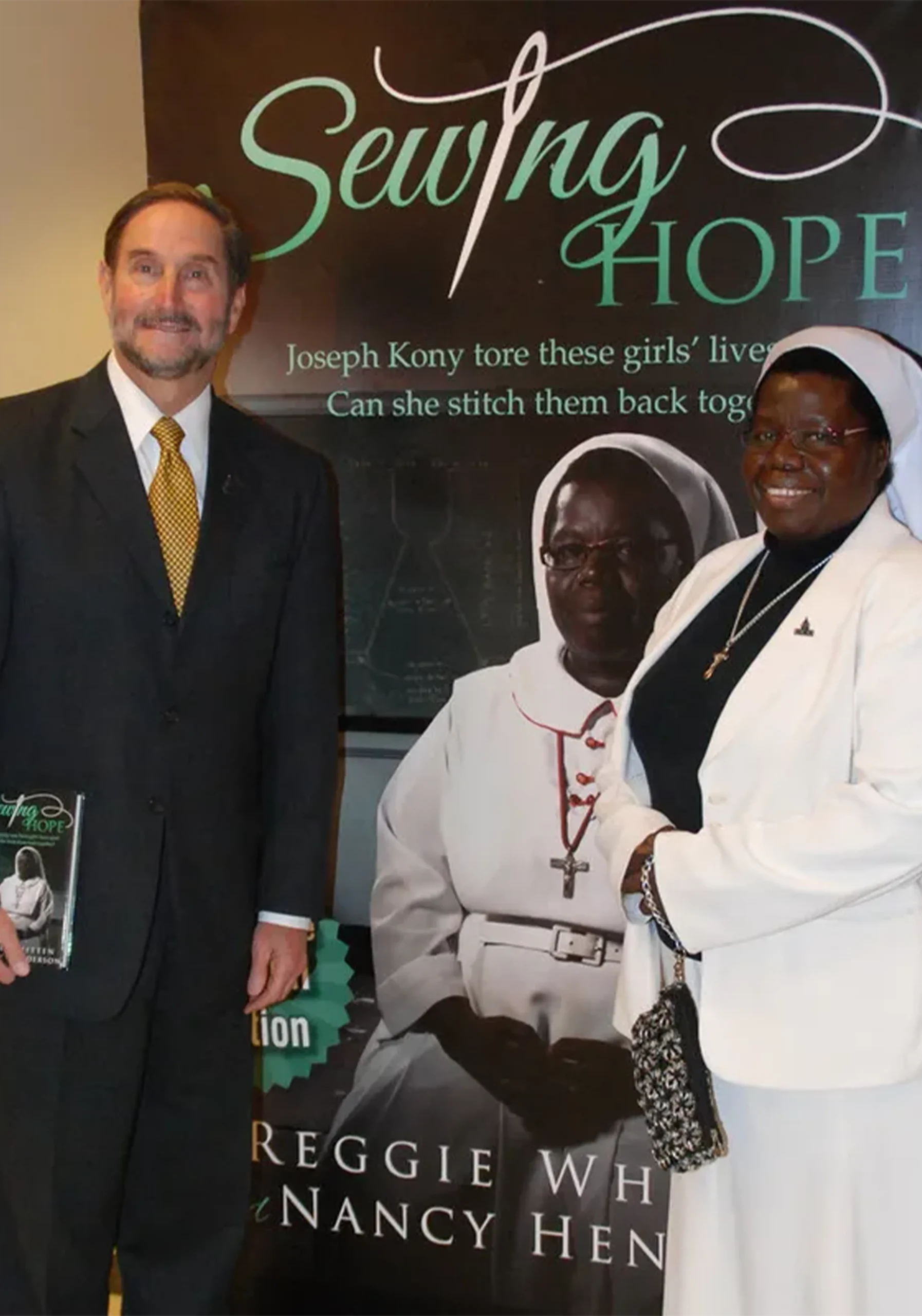 Reggie Whitten and Sister Rosemary